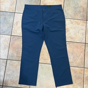 Dunning  Men's blue golf pants